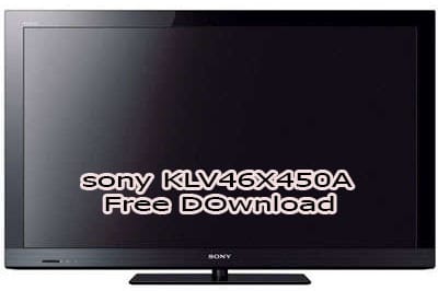 Sony KLV46X450A Firmware Free Download