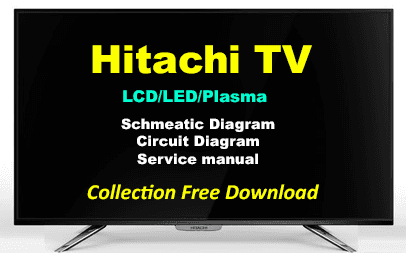 Hitachi TV Schematics Diagram