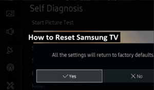 How to Reset Samsung TV