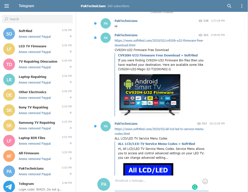 Telegram Group Join Links for Technicians