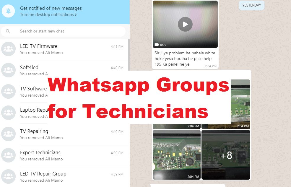 Whatsapp Group Join Links for Technicians