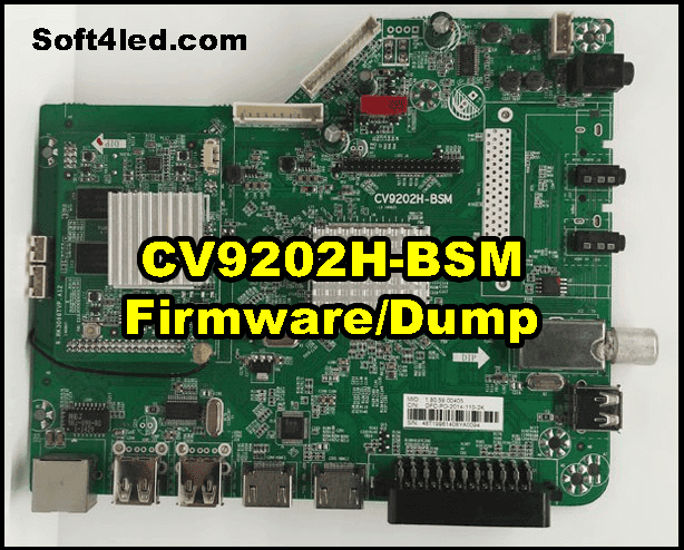 CV9202H-BSM Firmware/Dump Flash