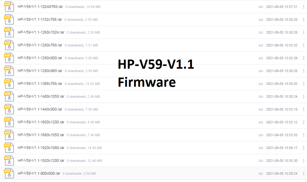 HP-V59-V1.1 Firmware Free Download