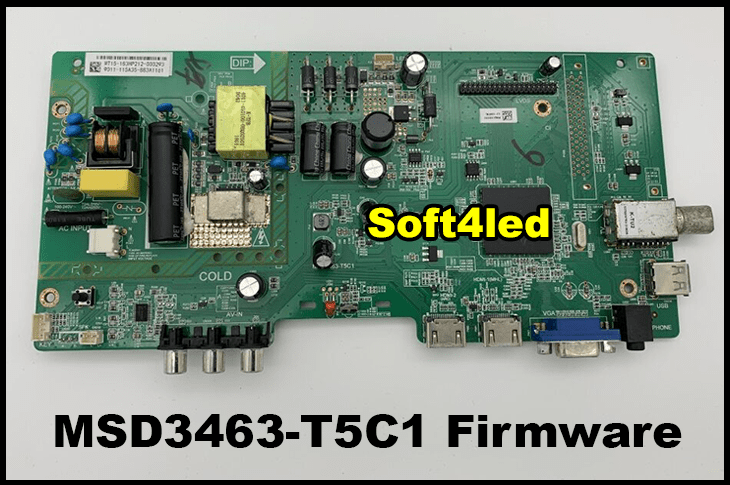 MSD3463-T5C1 Firmware Free Download