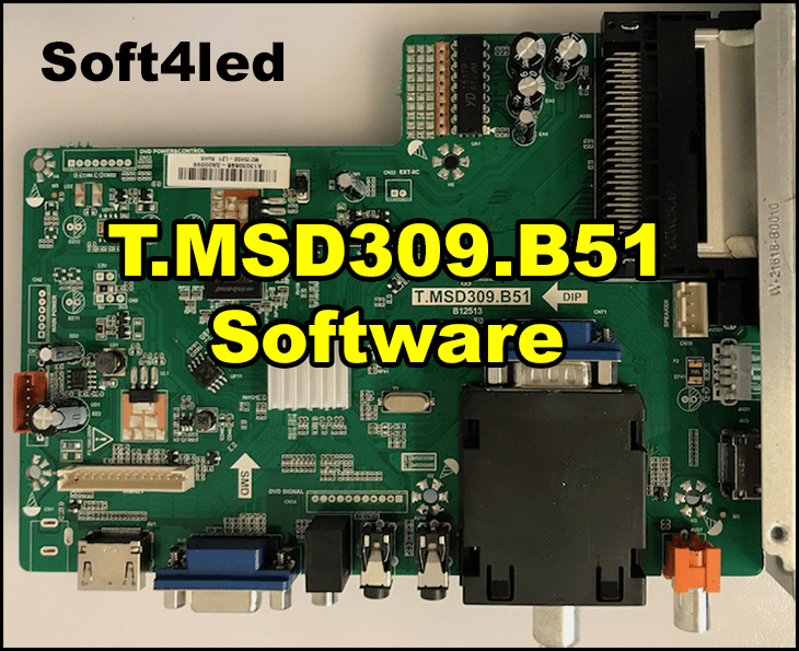 T.MSD309.B51 Firmware, Dump Free Download