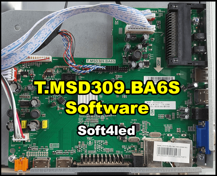 T.MSD309.BA6S Firmware, Dump Free Download