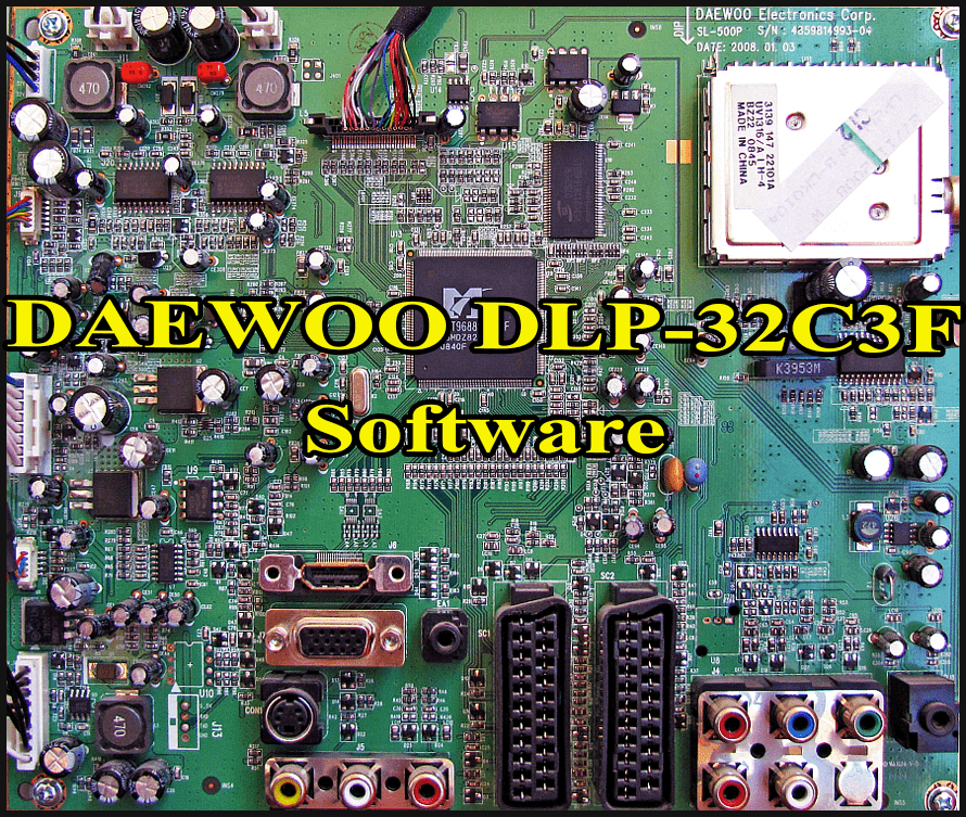 DAEWOO DLP-32C3F Software Free Download