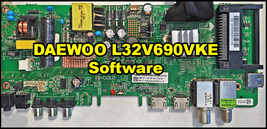 DAEWOO L32V690VKE Software Free Download