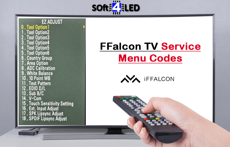 FFalcon TV Service Menu Codes