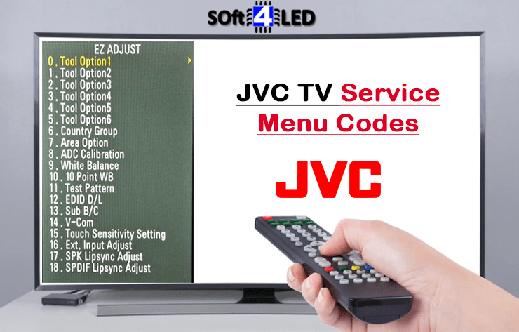 JVC TV Service Menu Codes & Instructions