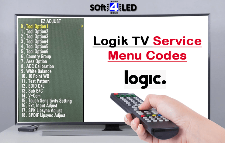 Logik TV Service Menu Codes & Instructions