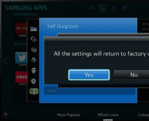 How to Perform Factory Data Reset in Samsung TV - All Series & Models