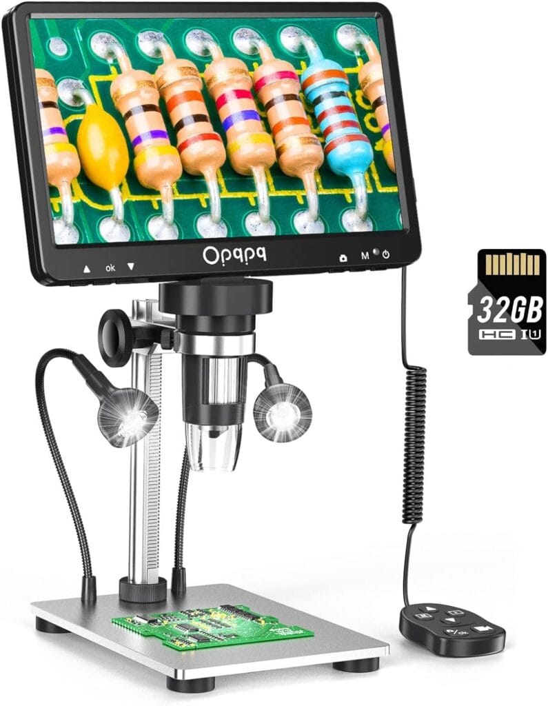 Opqpq 7'' LCD Digital Microscope