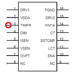 OZ9938GN Protection Pin