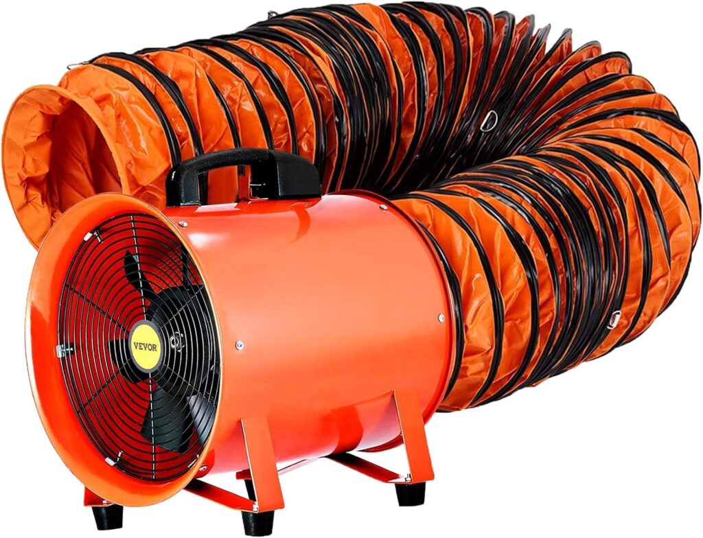 VEVOR 12 Inch(5m) Extractor Fan Blower