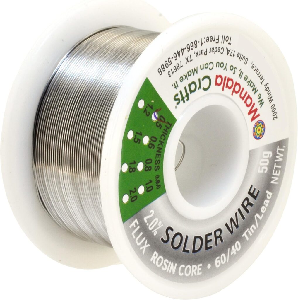 Mandala craft solder wire