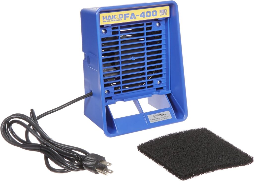 Hakko FA400-04 Bench Top ESD-Safe Smoke Absorber