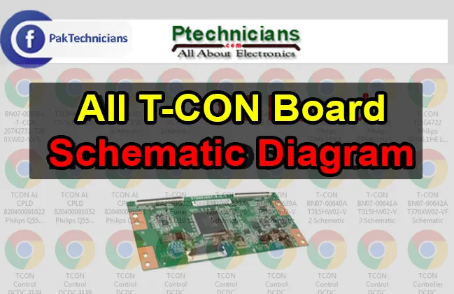 T-CON Board Schematic Diagram PDF