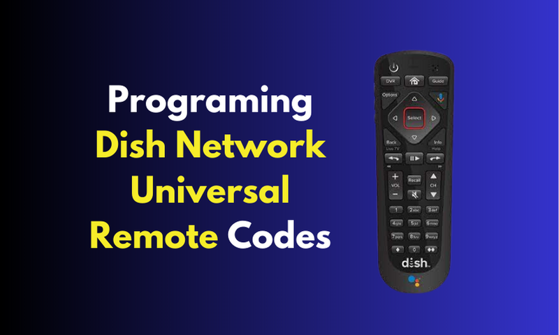 Dish Network Universal Remote Codes