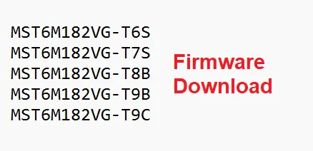 MST6M182VG All Motherboard Firmware Software Download