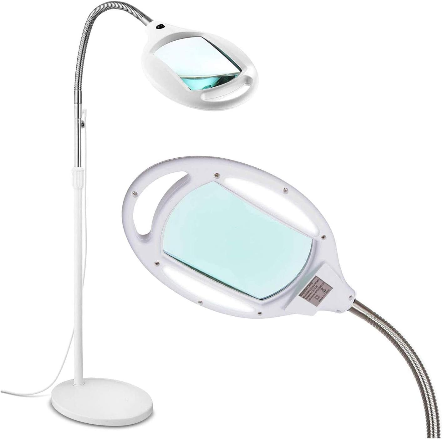 The Brightech LightView Pro Magnifying Floor Lamp