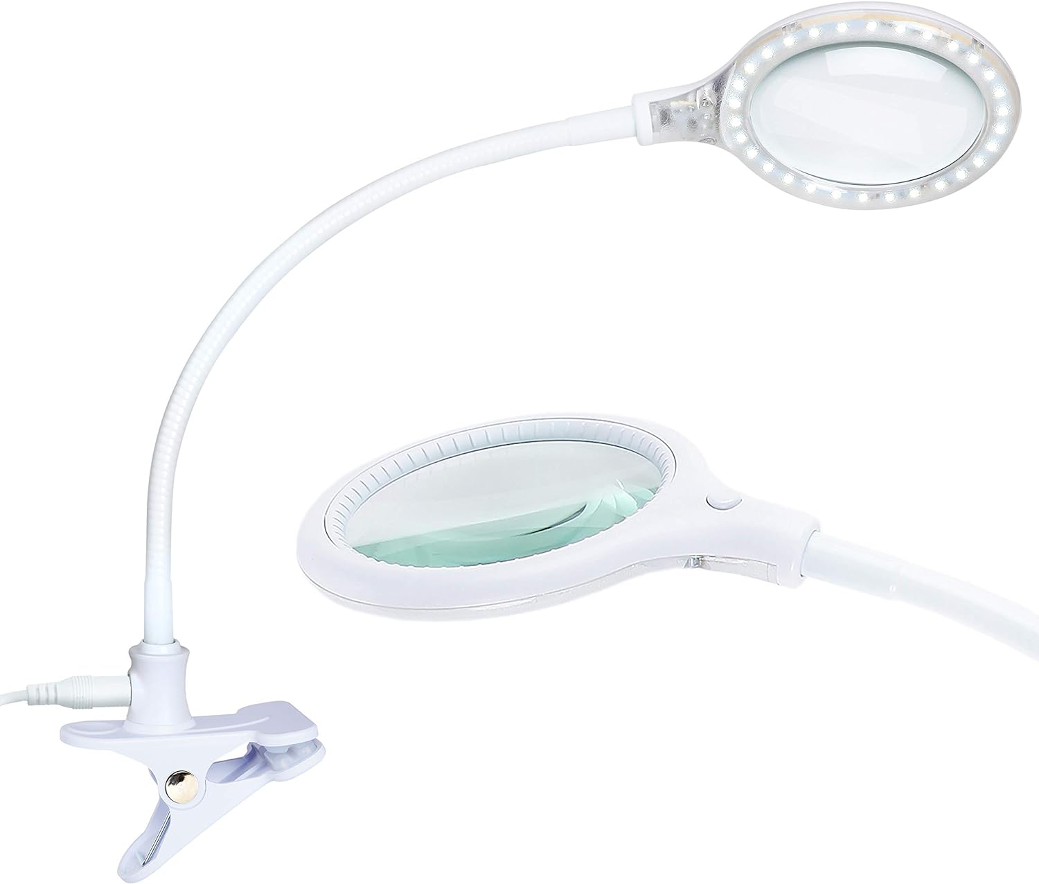 The Brightech LightView Flex Magnifying Desk Lamp