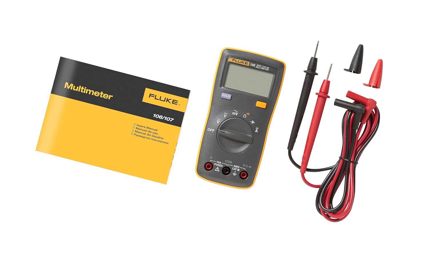 The Fluke-106 Palm-sized Digital Multimeter