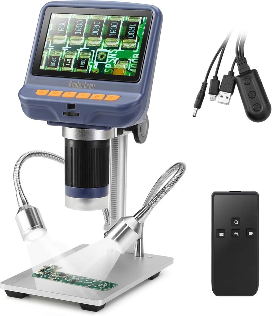 Koolertron 4.3-inch Digital Microscope