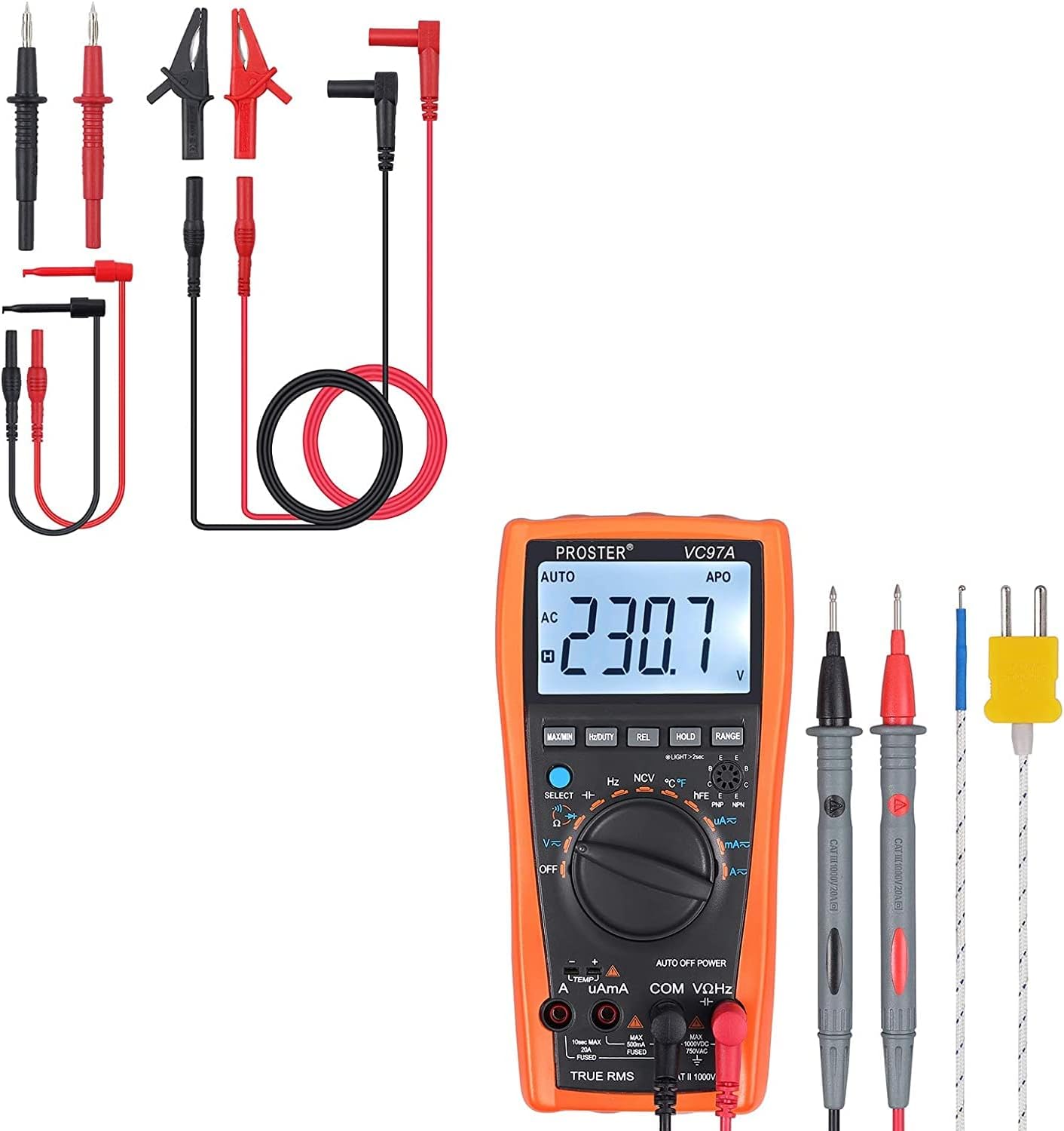 Proster Digital Multimeter 3999