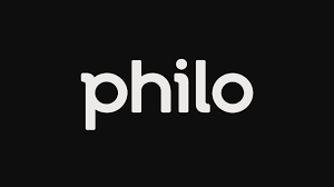 Official Philo TV logo on a clean background.